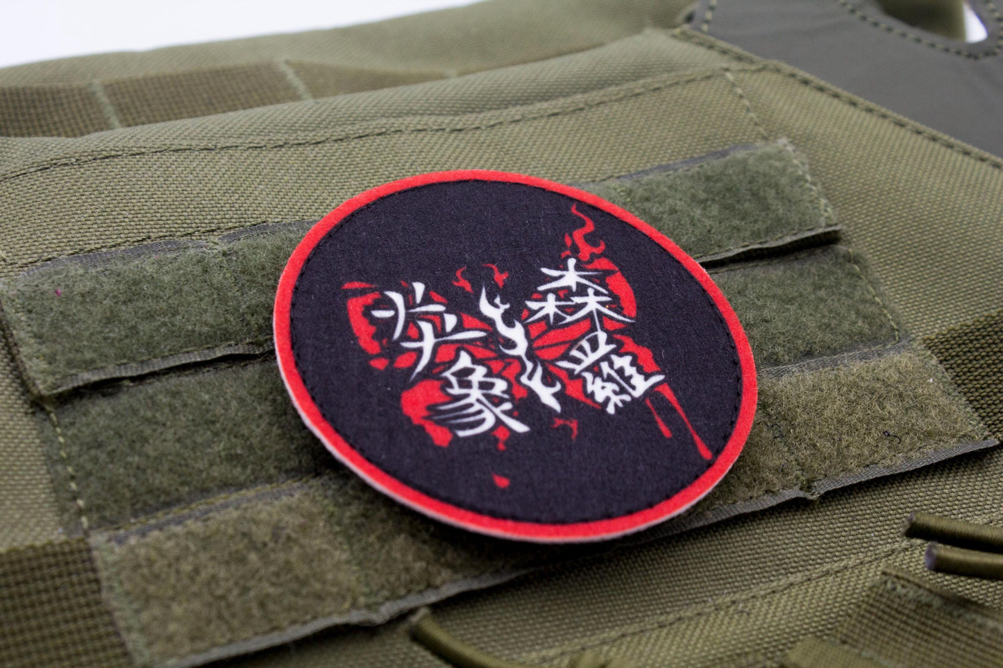 Ryoshu Limbus Company hook and loop patch 3″
