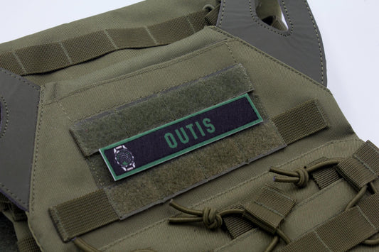 Outis Limbus Company stripe hook and loop patch