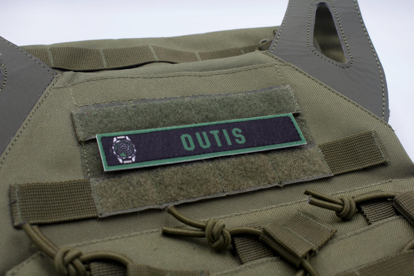 Outis Limbus Company stripe hook and loop patch