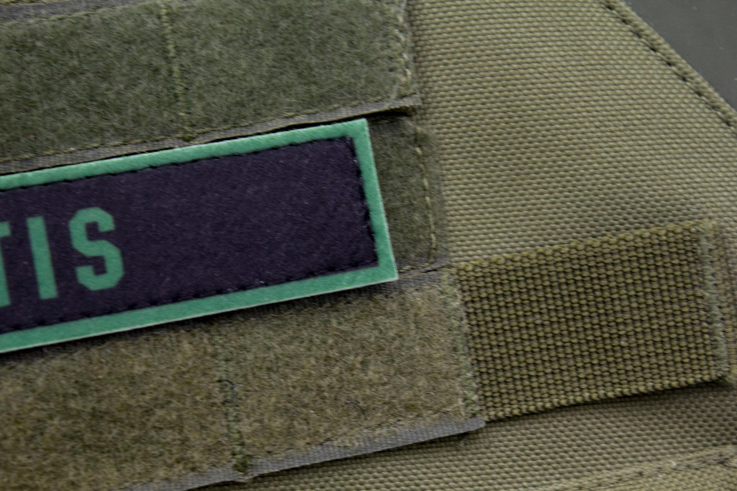 Outis Limbus Company stripe hook and loop patch