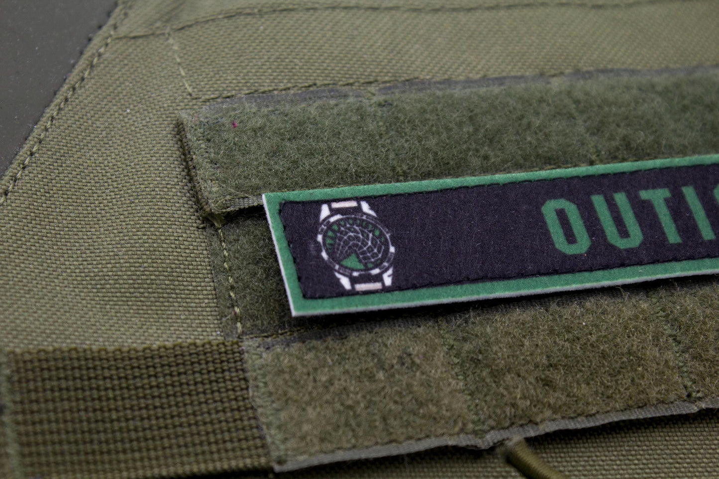Outis Limbus Company stripe hook and loop patch