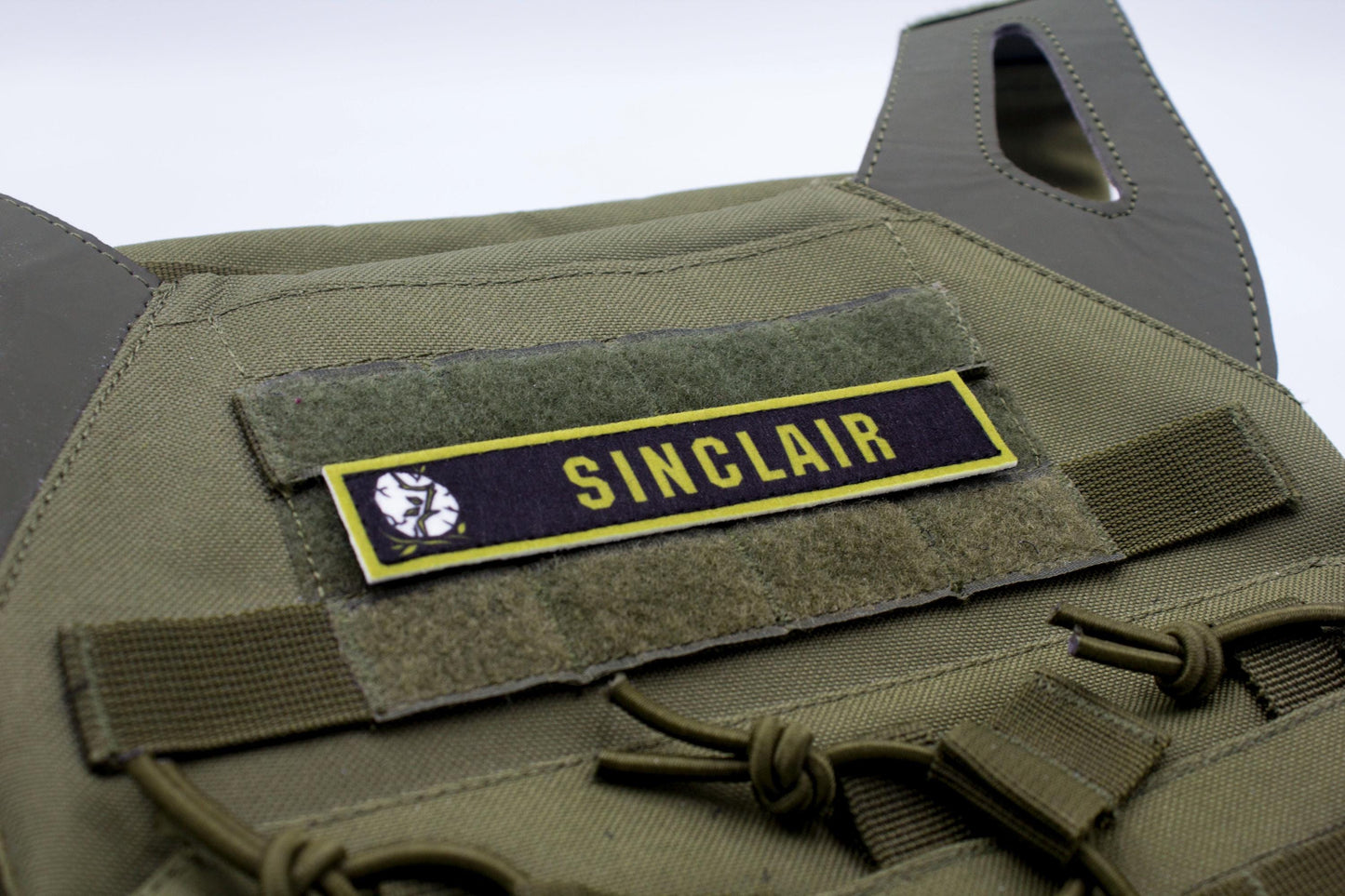 Sinclair Limbus Company stripe hook and loop patch