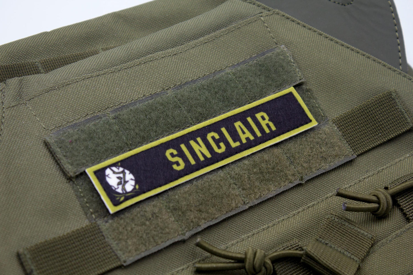 Sinclair Limbus Company stripe hook and loop patch