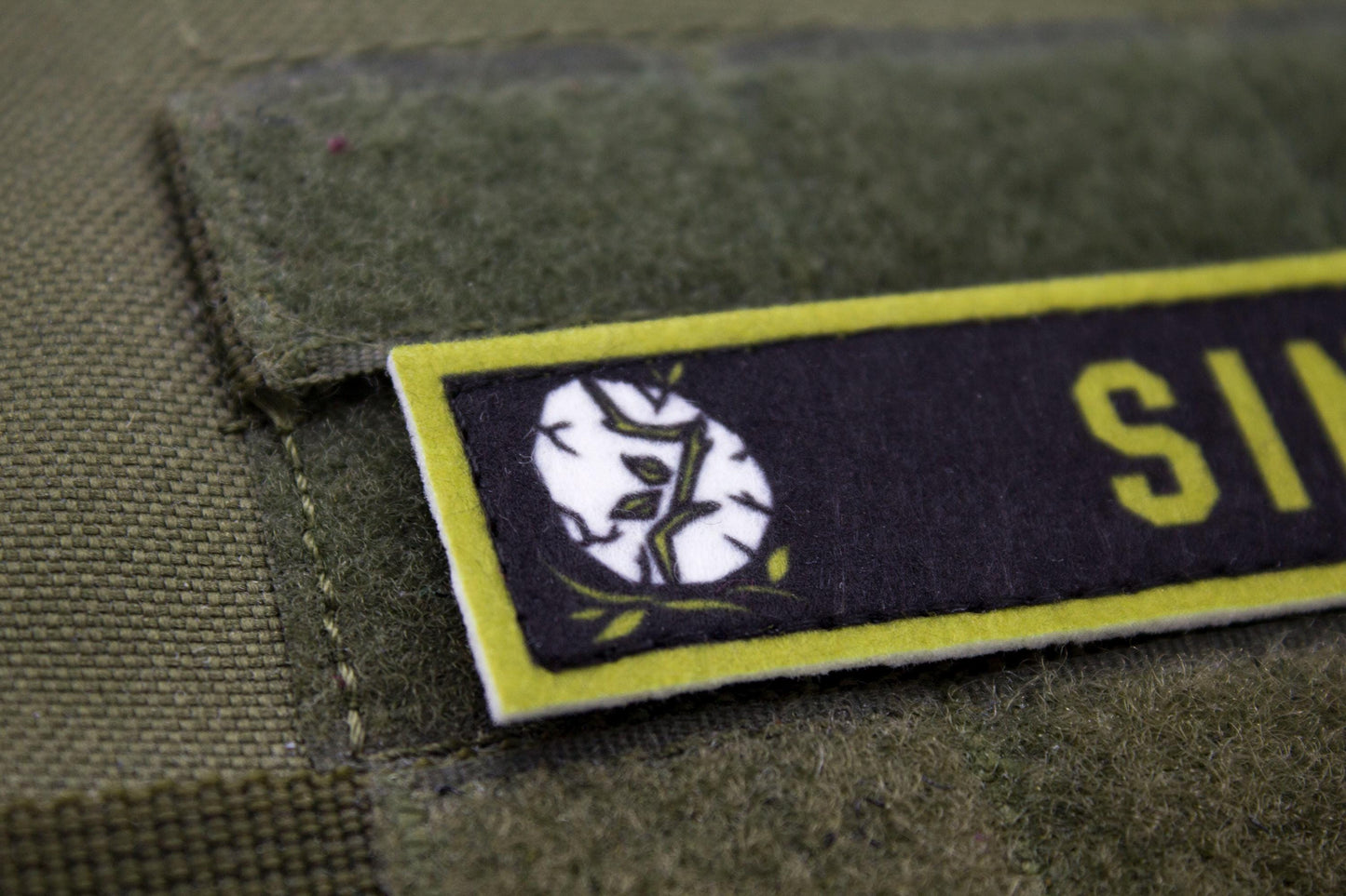 Sinclair Limbus Company stripe hook and loop patch