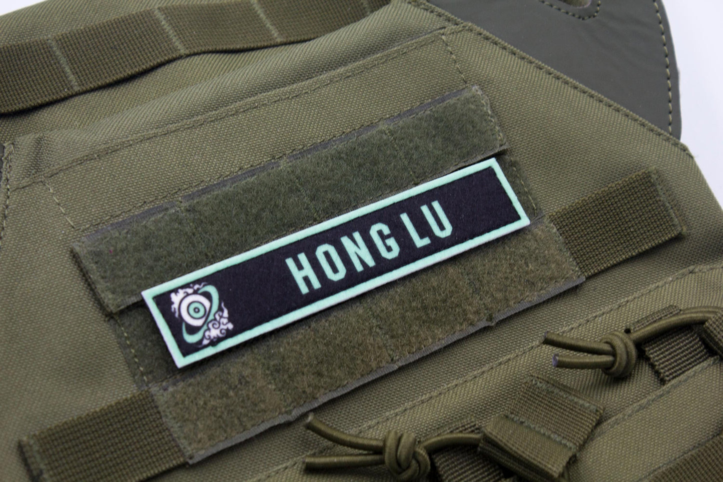 Hong Lu Limbus Company stripe hook and loop patch