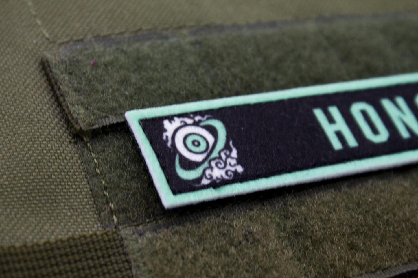 Hong Lu Limbus Company stripe hook and loop patch