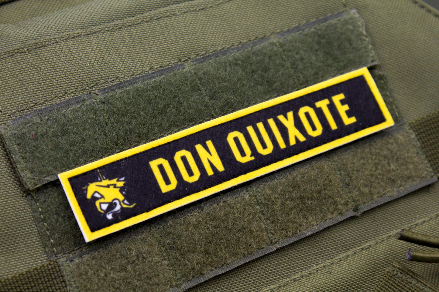 Don Quixote Limbus Company stripe hook and loop patch