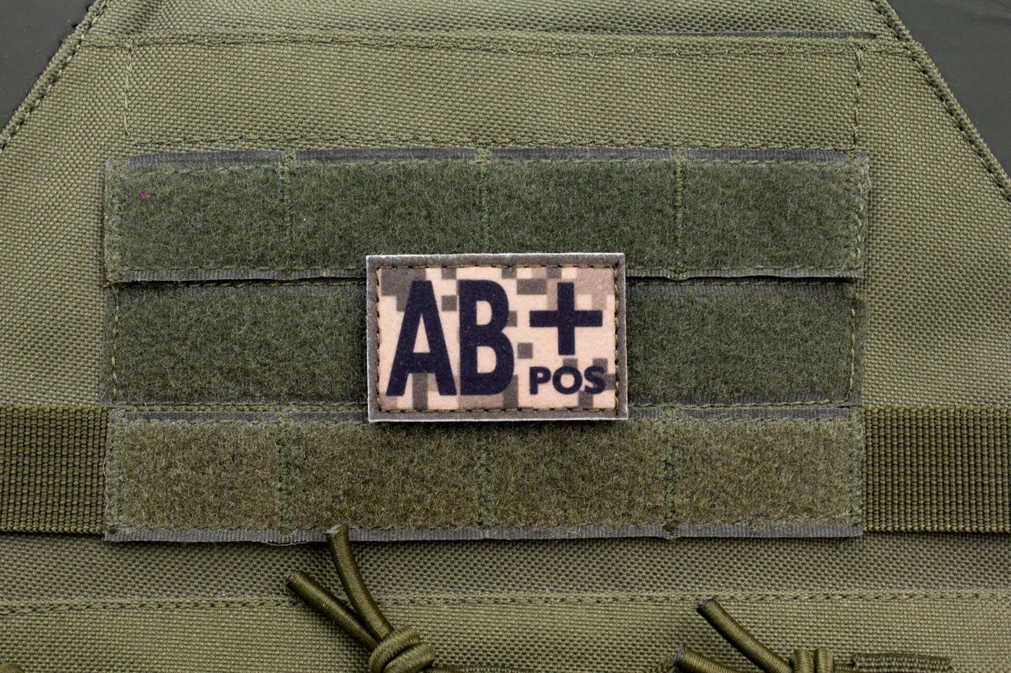 Blood type AB+ pos PIXEL paramedic emt patch