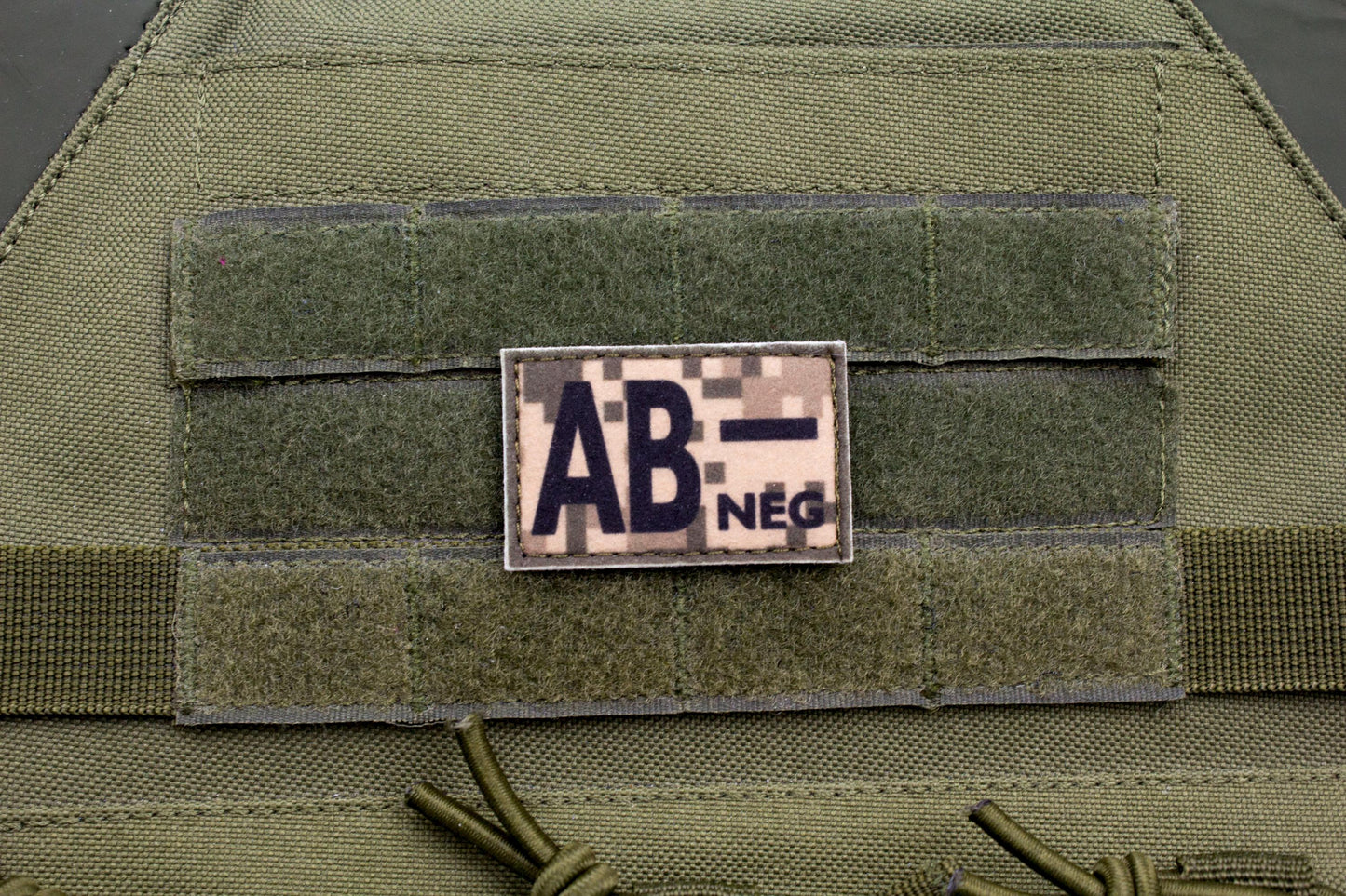 Blood type AB- neg PIXEL paramedic emt patch