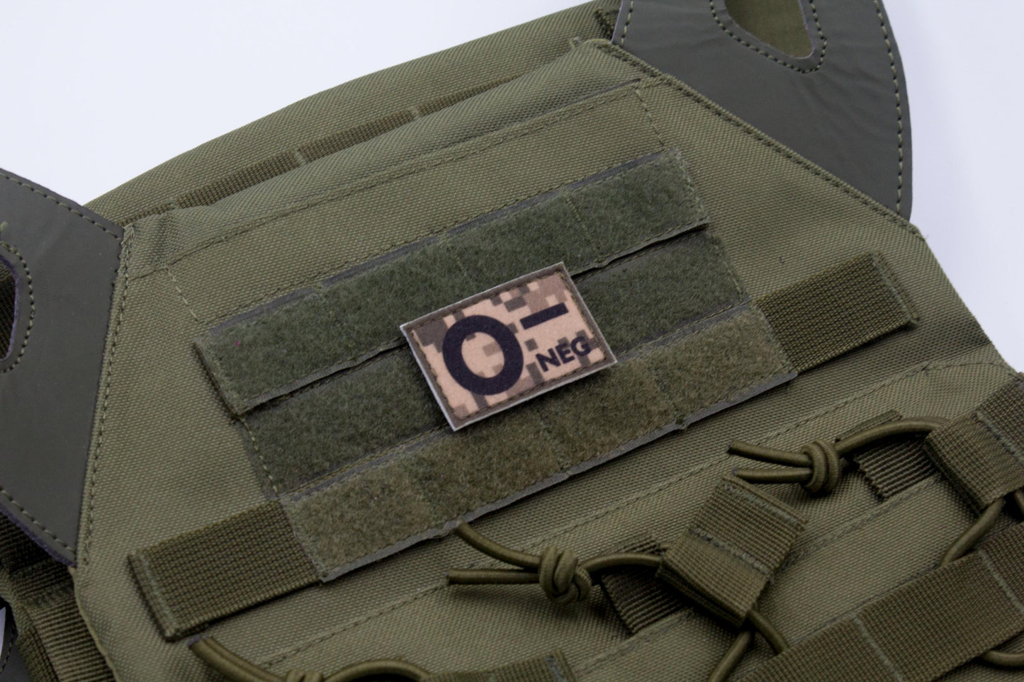 Blood type O- neg PIXEL paramedic emt patch