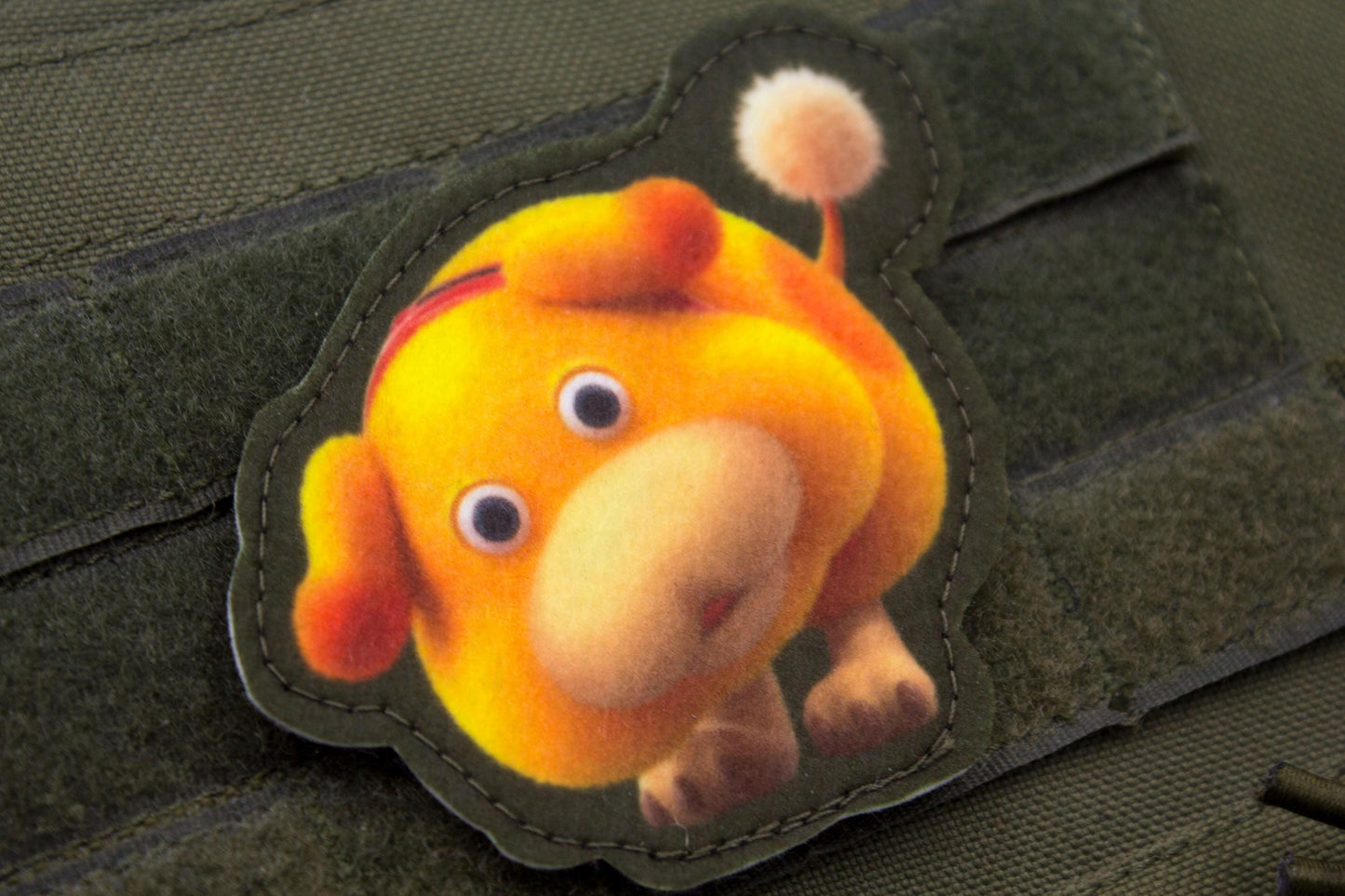 Oatchi pikmin video game hook and loop patch