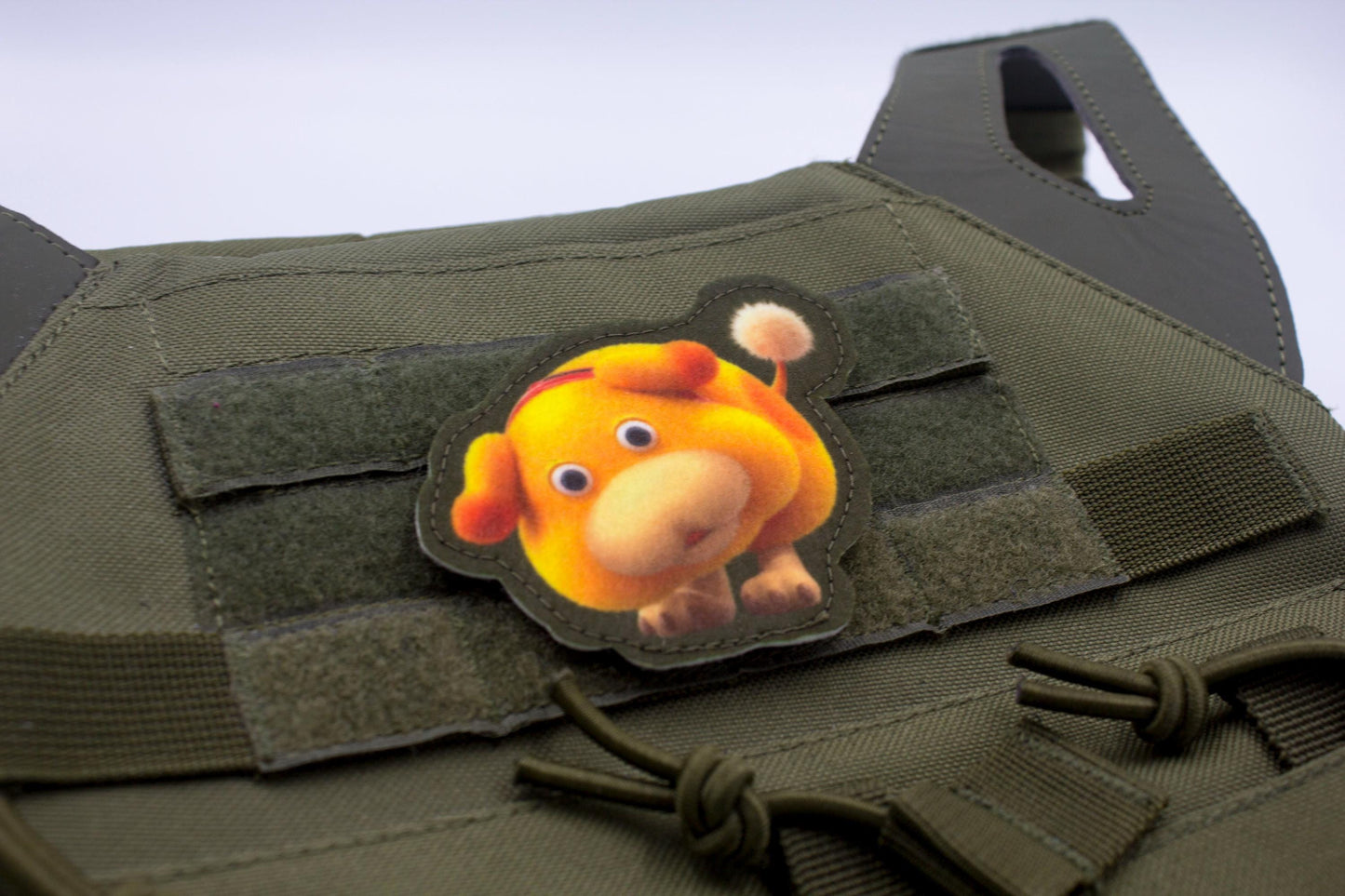 Oatchi pikmin video game hook and loop patch