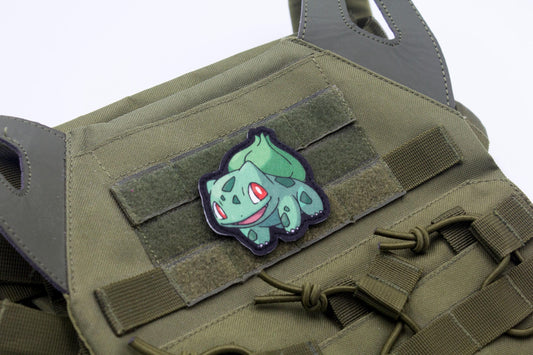 Bulbasaur Pokemon hook and loop anime patch