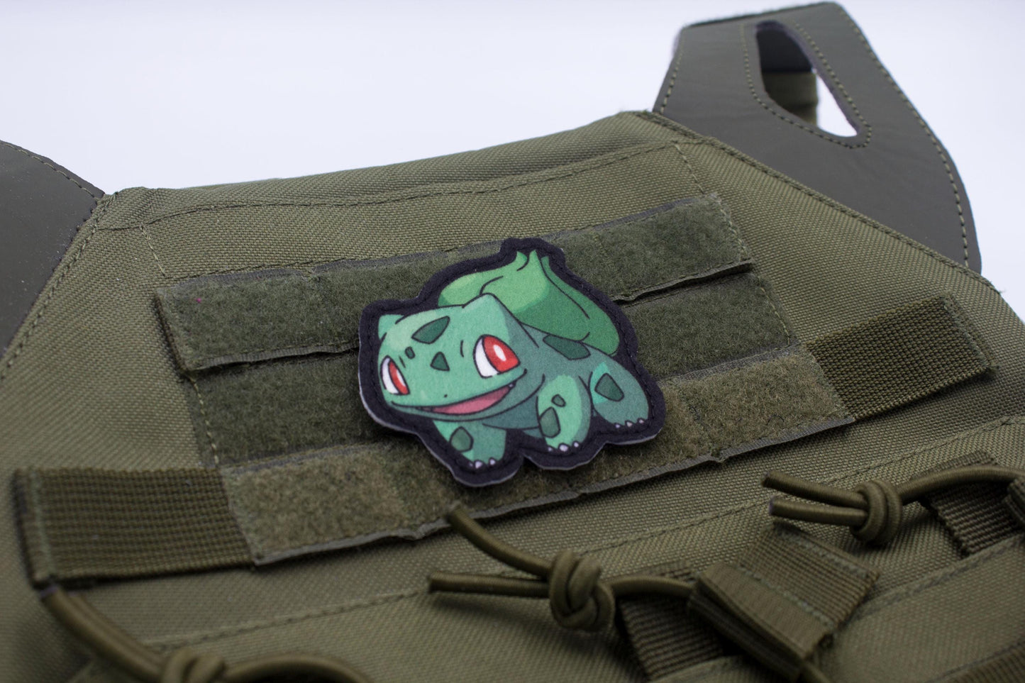 Bulbasaur Pokemon hook and loop anime patch