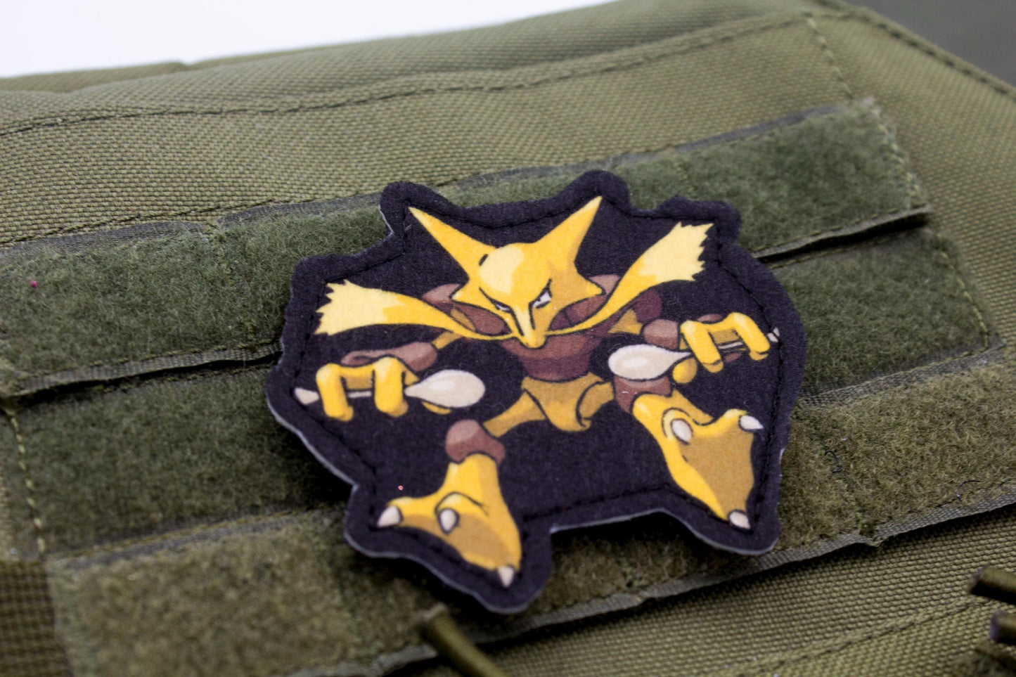 Alakazam Pokemon hook and loop anime patch