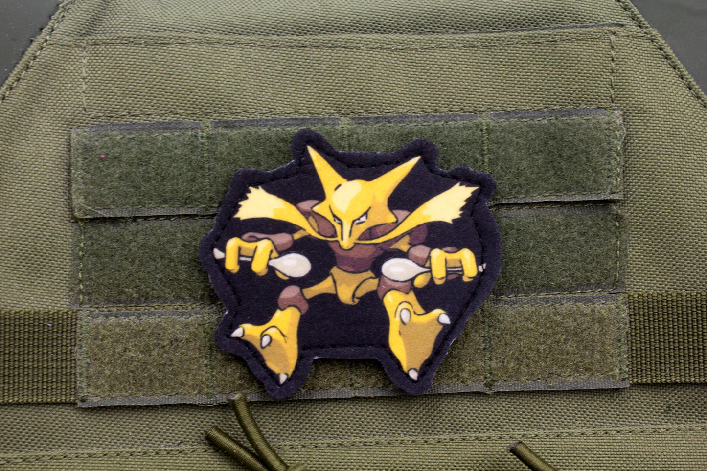 Alakazam Pokemon hook and loop anime patch
