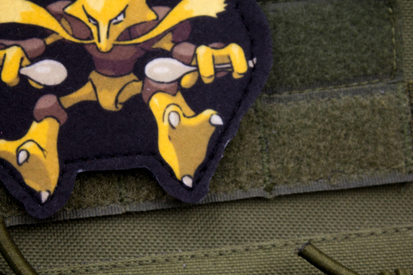Alakazam Pokemon hook and loop anime patch