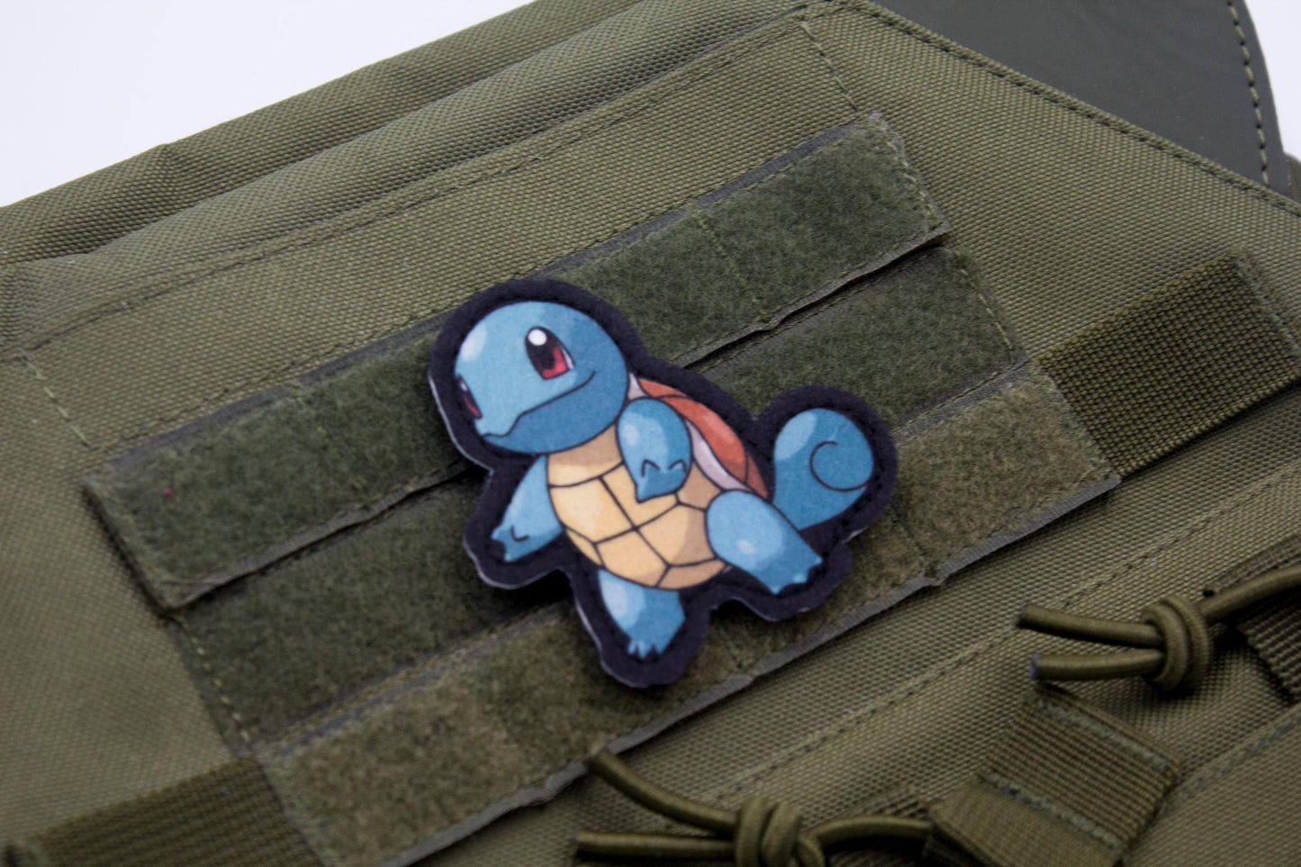 Squirtle Pokemon hook and loop anime patch