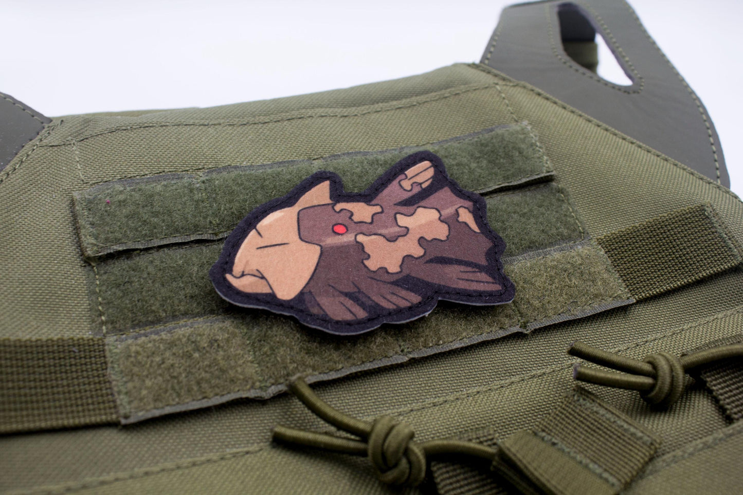 Relicanth Pokemon hook and loop anime patch