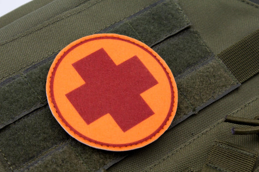 Medic TF2 RED team hook and loop morale patch 3″