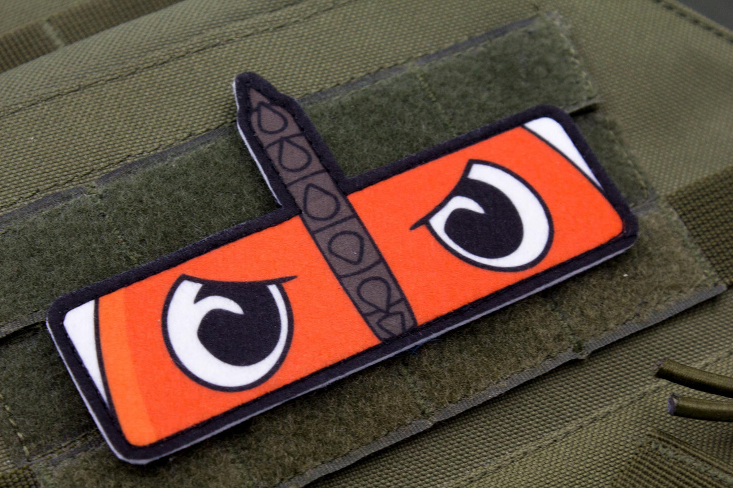Pochita eyes Chainsaw Man hook and loop anime patch