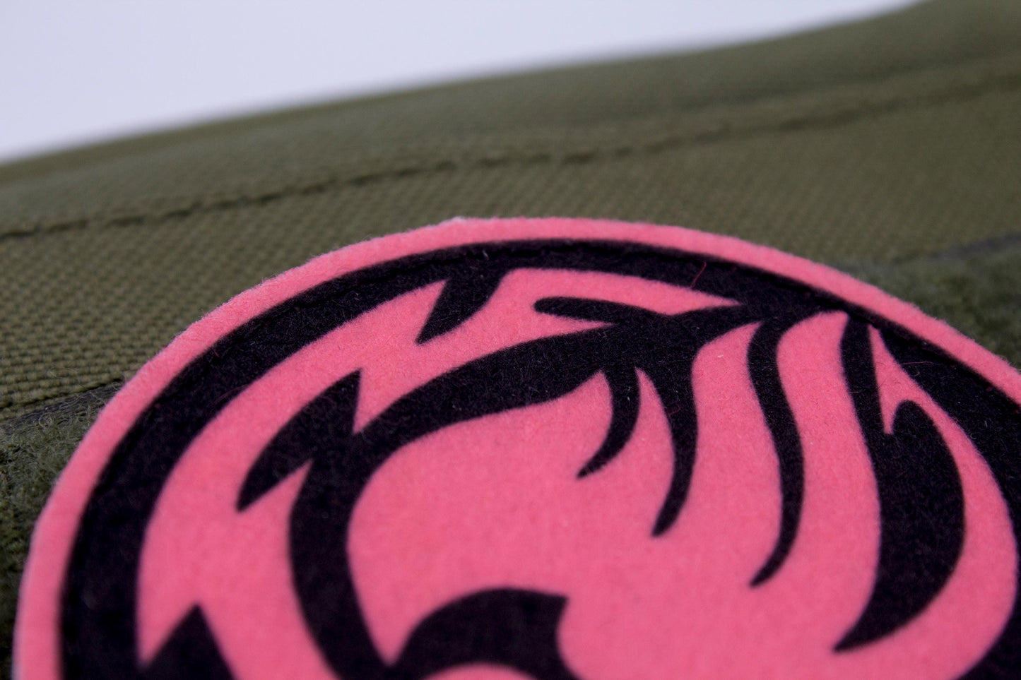 Fairy Tail Guild Logo PINK hook and loop patch 3″