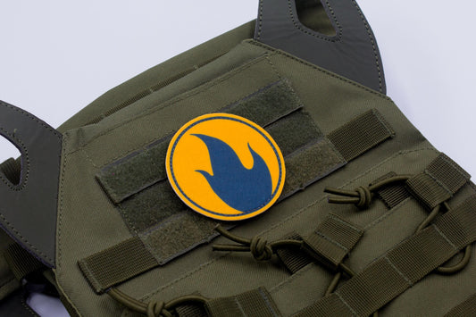 Pyro TF2 BLUE team hook and loop morale patch 3″