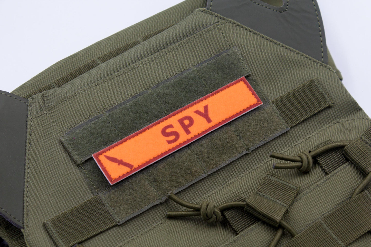 Spy TF2 RED team stripe hook and loop morale patch