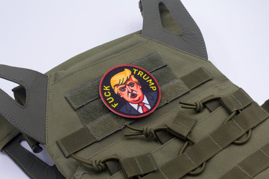 Fuck Trump hook and loop morale patch