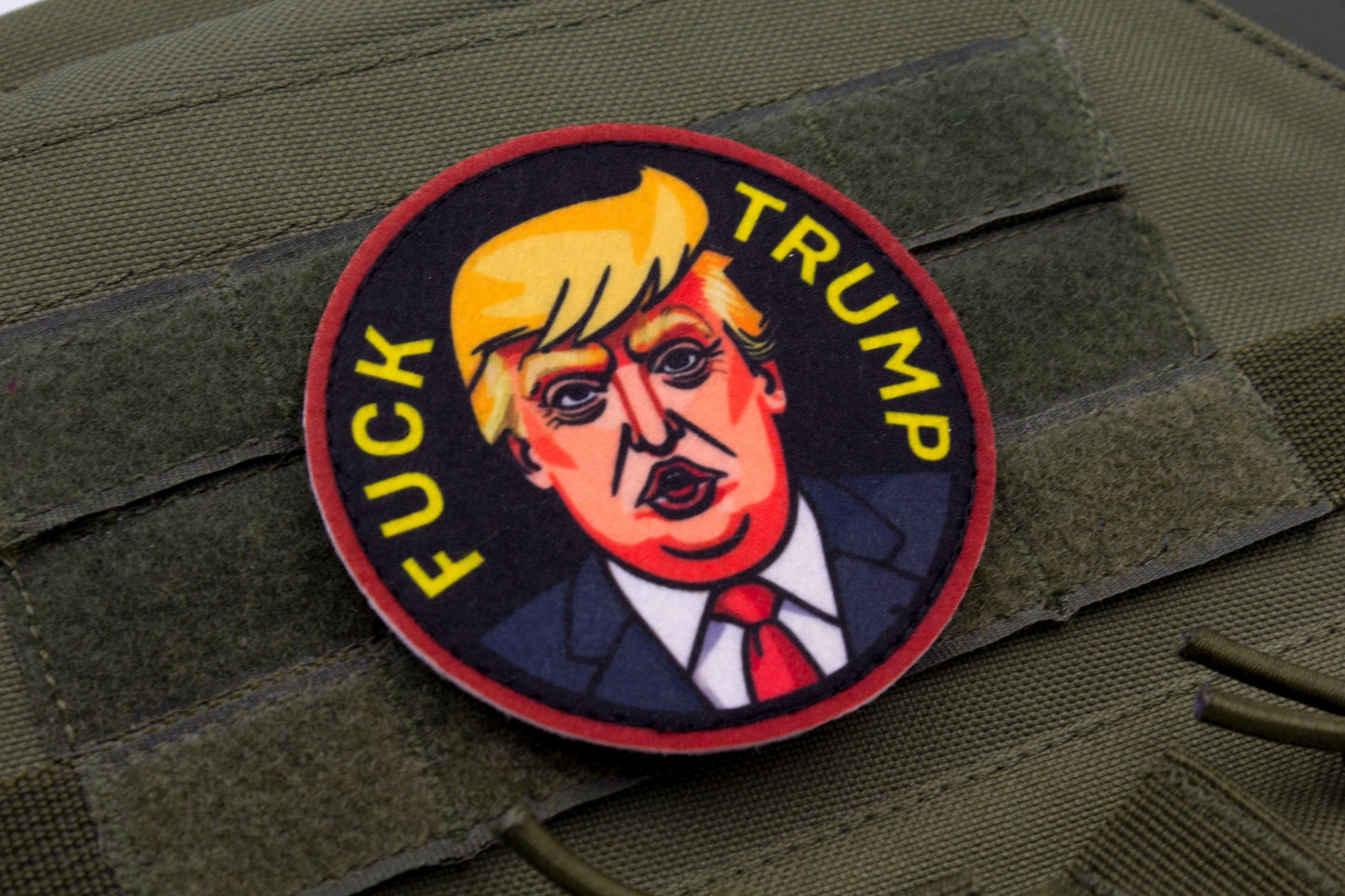 Fuck Trump hook and loop morale patch