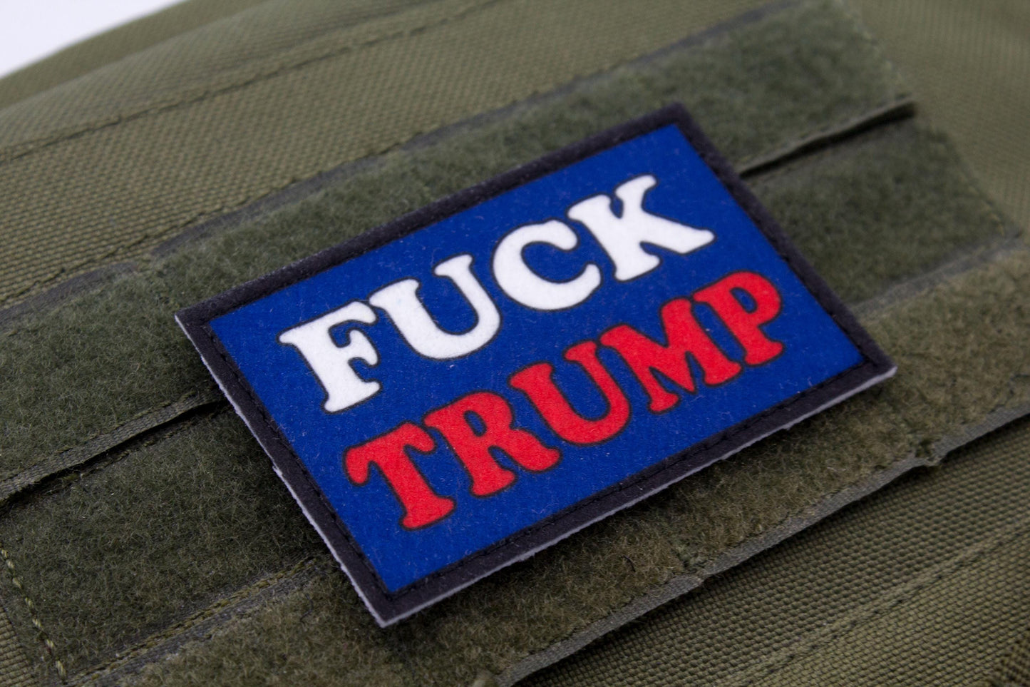 Fuck Trump hook and loop morale patch