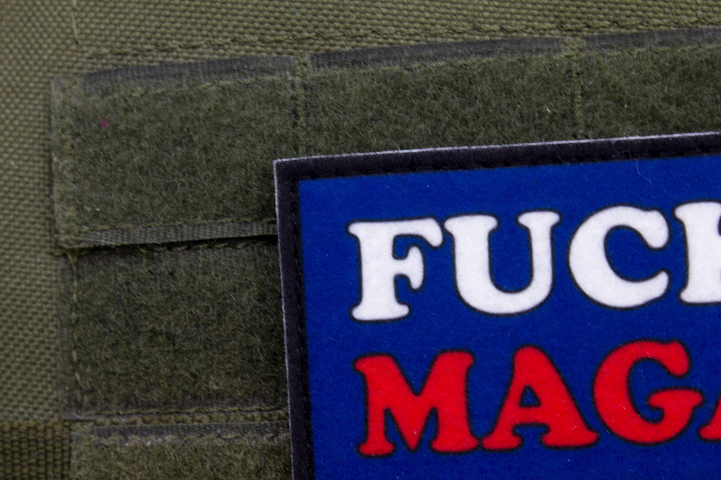 Fuck MAGA hook and loop morale patch