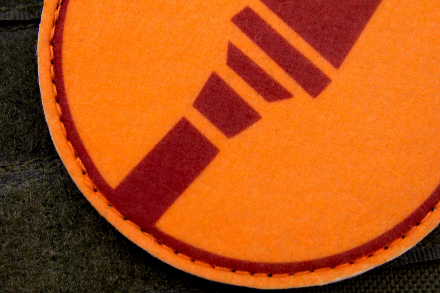 Soldier TF2 RED team hook and loop morale patch 3″