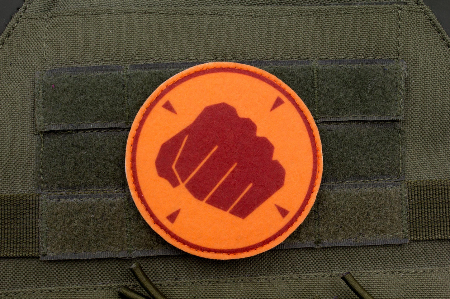 Heavy TF2 RED team hook and loop morale patch 3″