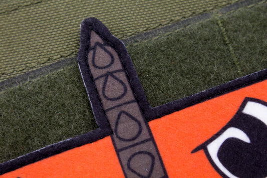 Pochita eyes Chainsaw Man hook and loop anime patch