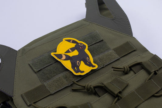 Umbreon Pokemon hook and loop anime patch