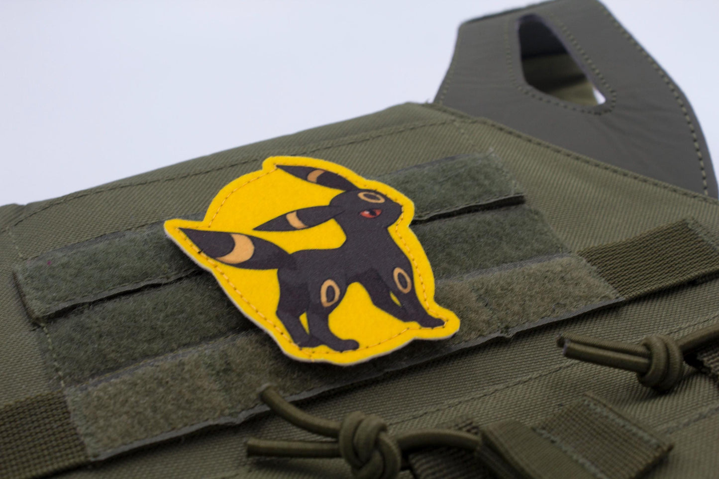 Umbreon Pokemon hook and loop anime patch