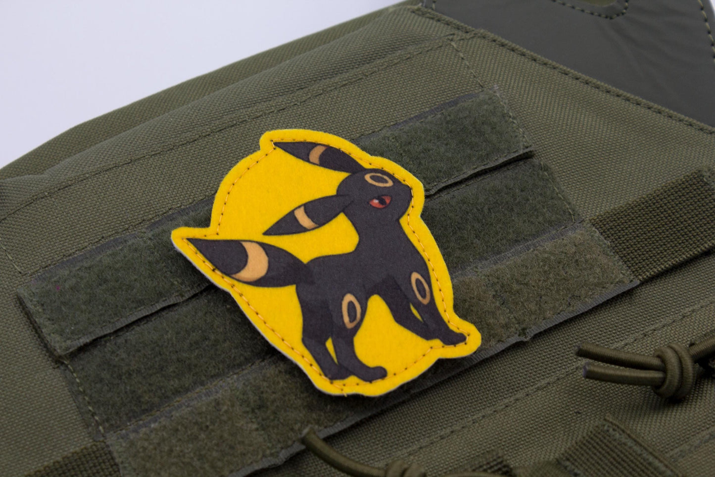 Umbreon Pokemon hook and loop anime patch