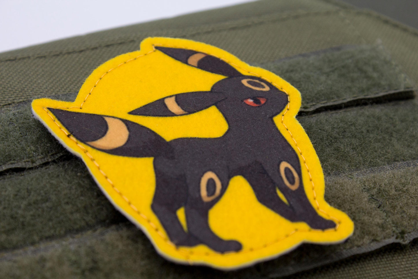 Umbreon Pokemon hook and loop anime patch