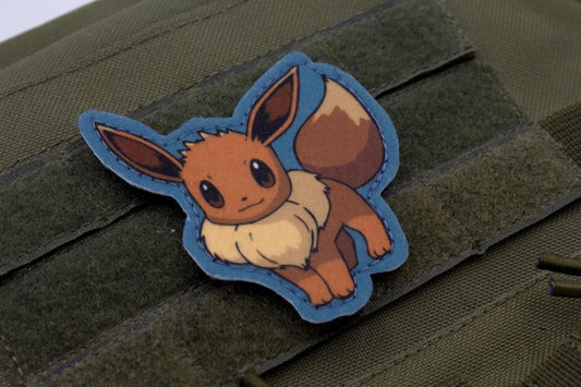 Eevee Pokemon hook and loop anime patch