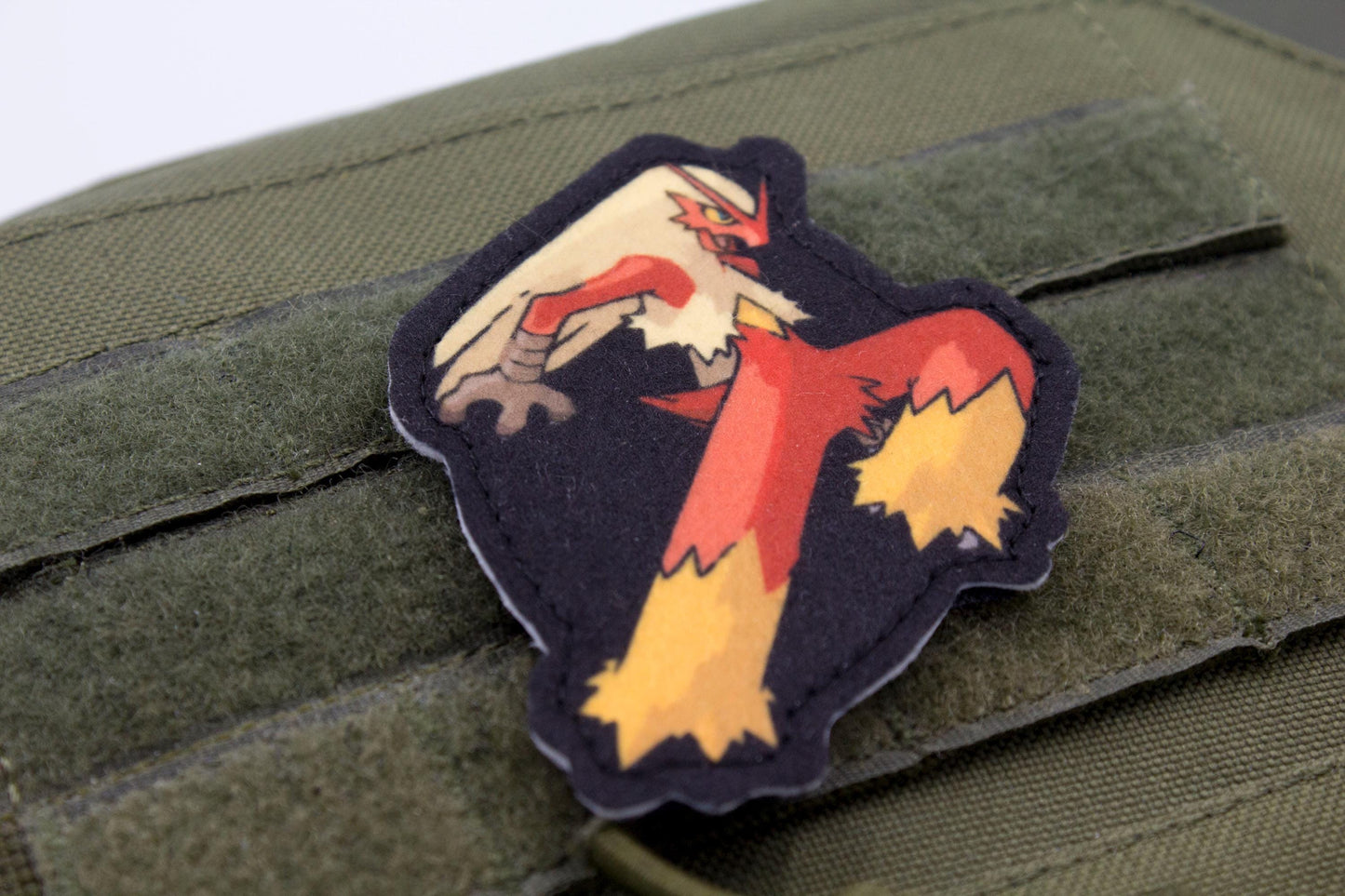 Blaziken Pokemon hook and loop anime patch