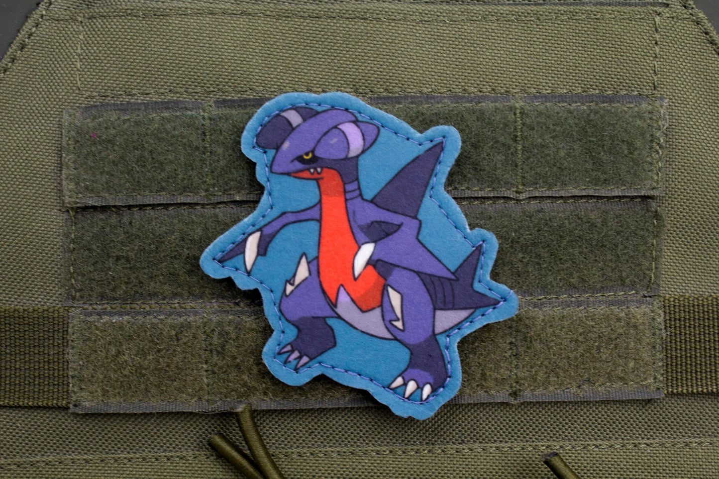 Gabite Pokemon hook and loop anime patch
