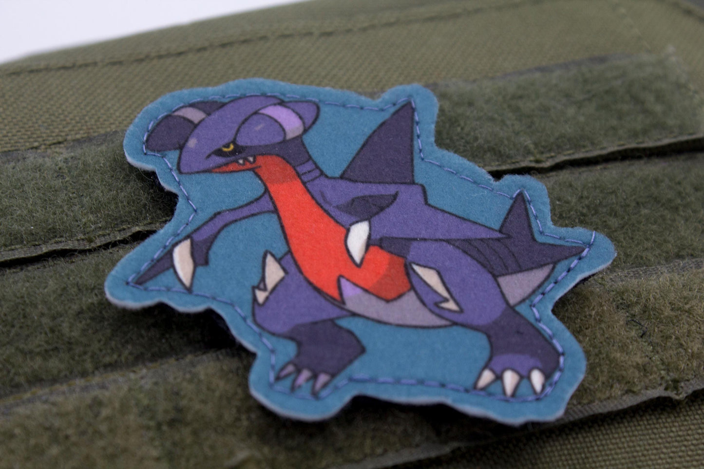 Gabite Pokemon hook and loop anime patch
