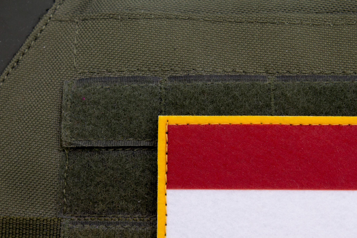 Monaco flag hook and loop patch