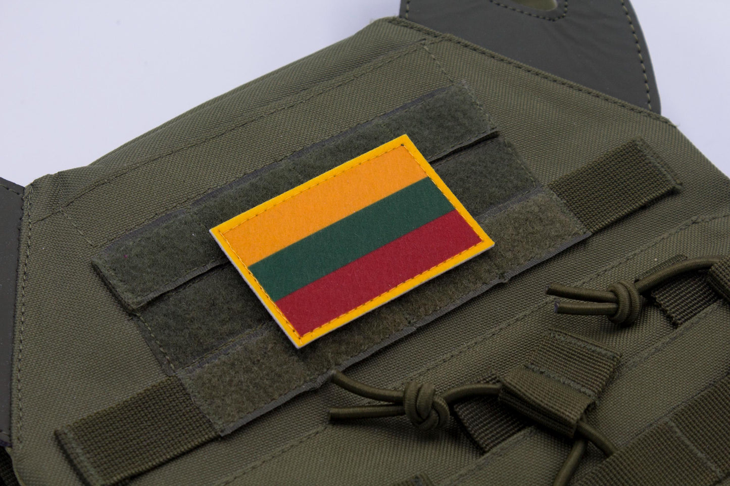 Lithuania flag hook and loop patch Lietuvos vėliava