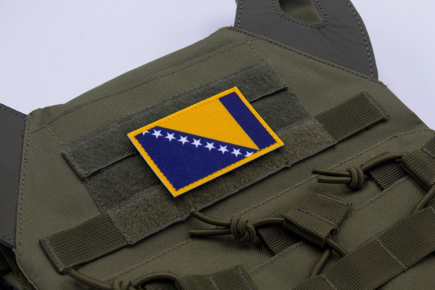 Bosnia and Herzegovina flag hook and loop patch Zastava Bosne i Hercegovine