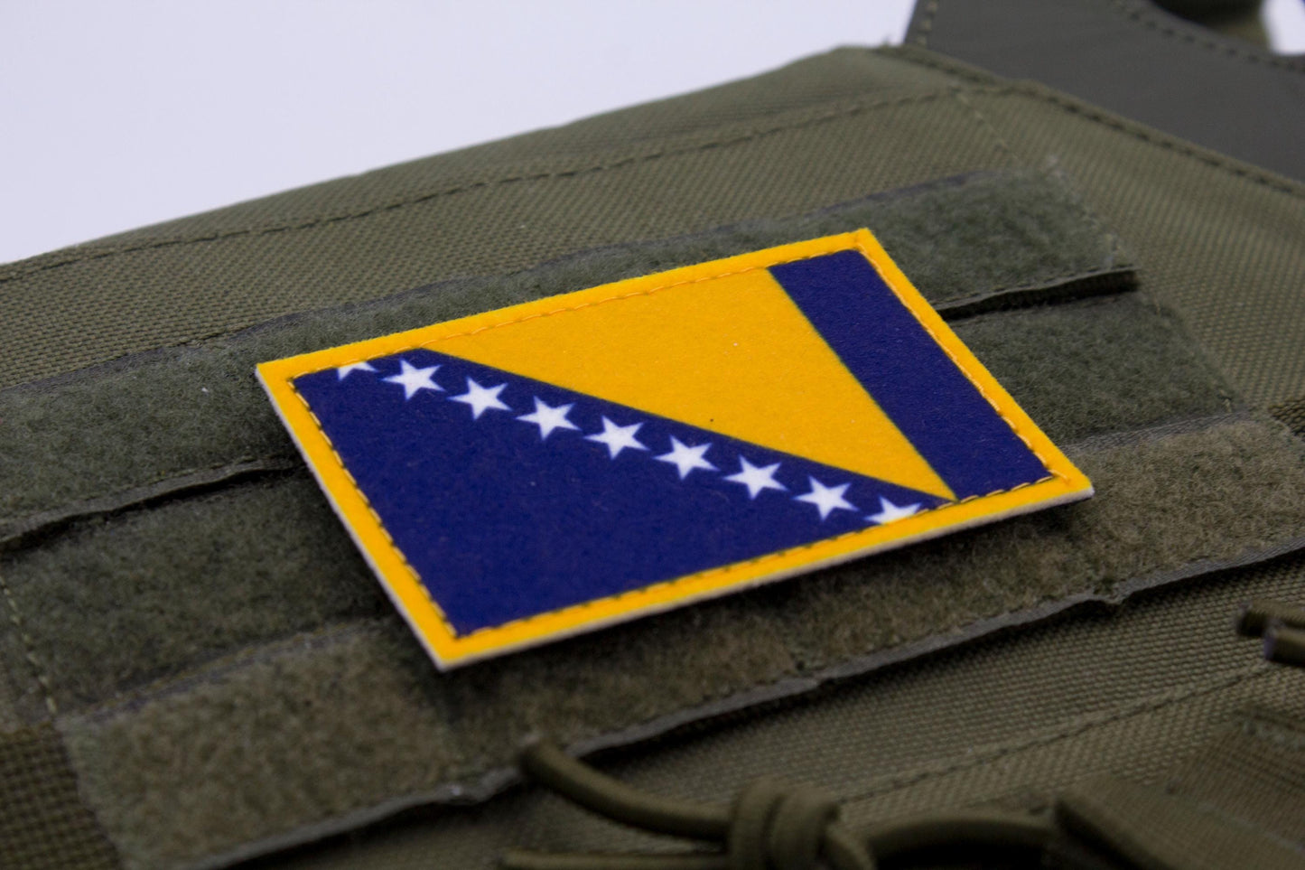 Bosnia and Herzegovina flag hook and loop patch Zastava Bosne i Hercegovine
