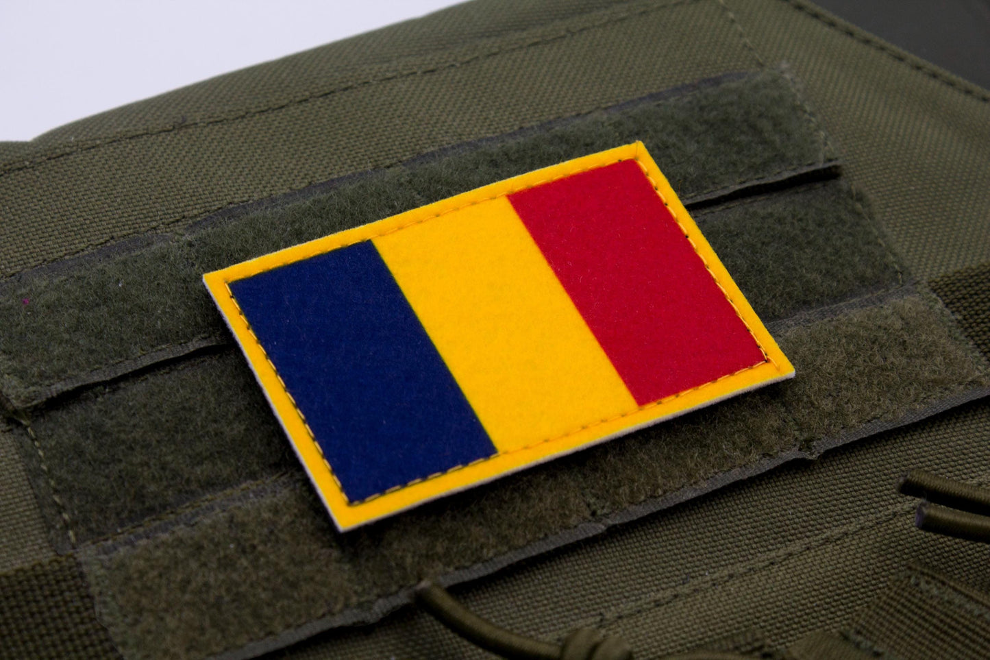 Romania flag hook and loop patch steagul României