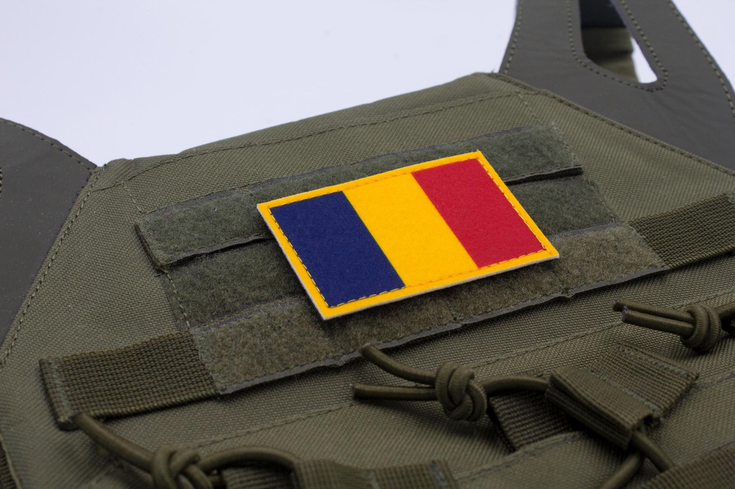 Romania flag hook and loop patch steagul României