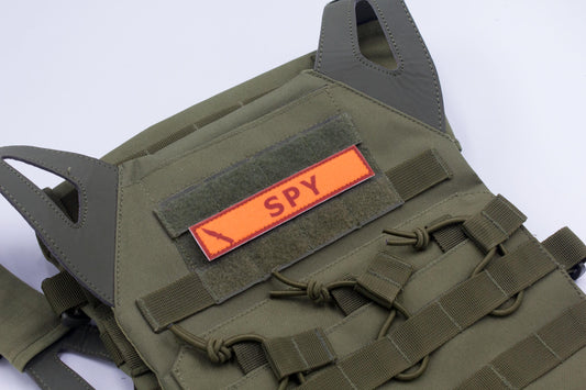 Spy TF2 RED team stripe hook and loop morale patch